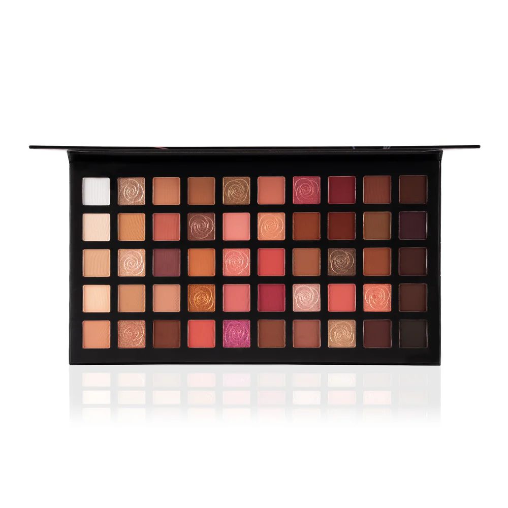 Pac Rock& Rose Eyeshadow Palette-50 Clrs