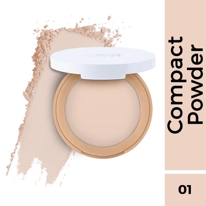 Nykaa All Day Matte Compact Ivery 01