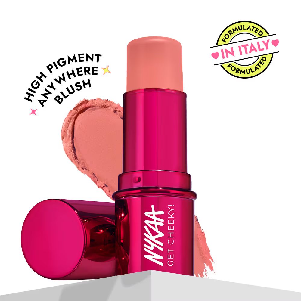 Nykaa Blush Stick-Flirty Peach