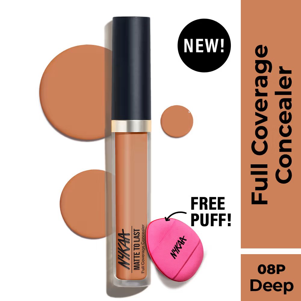 Nykaa Matte To Last Concealer 08P Deep