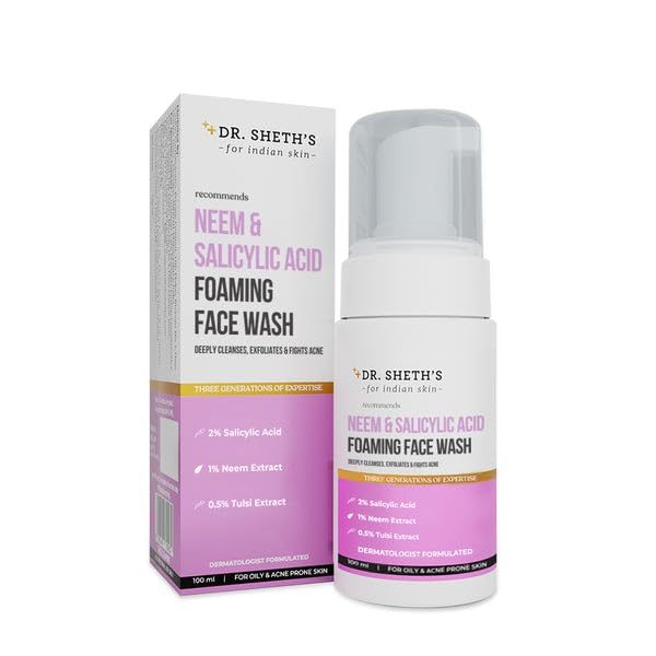 Dr Sheth'S Neem & Salicylic Acid Foaming Fw