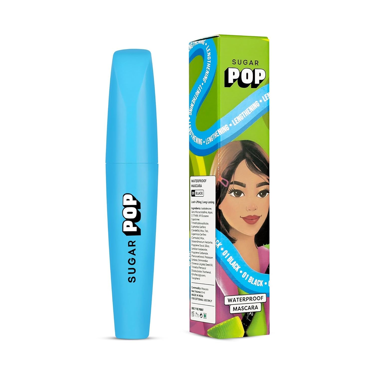 Sugar Pop Waterproof Mascara 01 Black