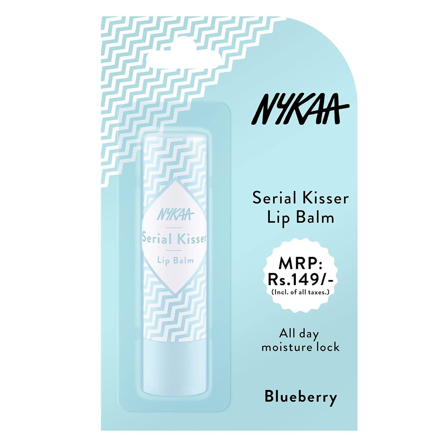 Nykaa Serial Kisser Lip Balm Blueberry
