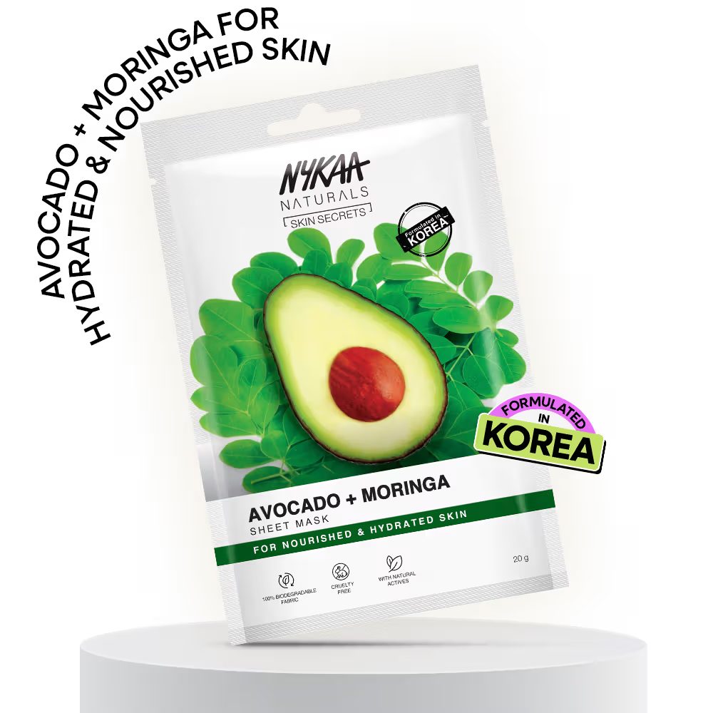 Nykaa Sheet Mask Teatree Aloe Vera