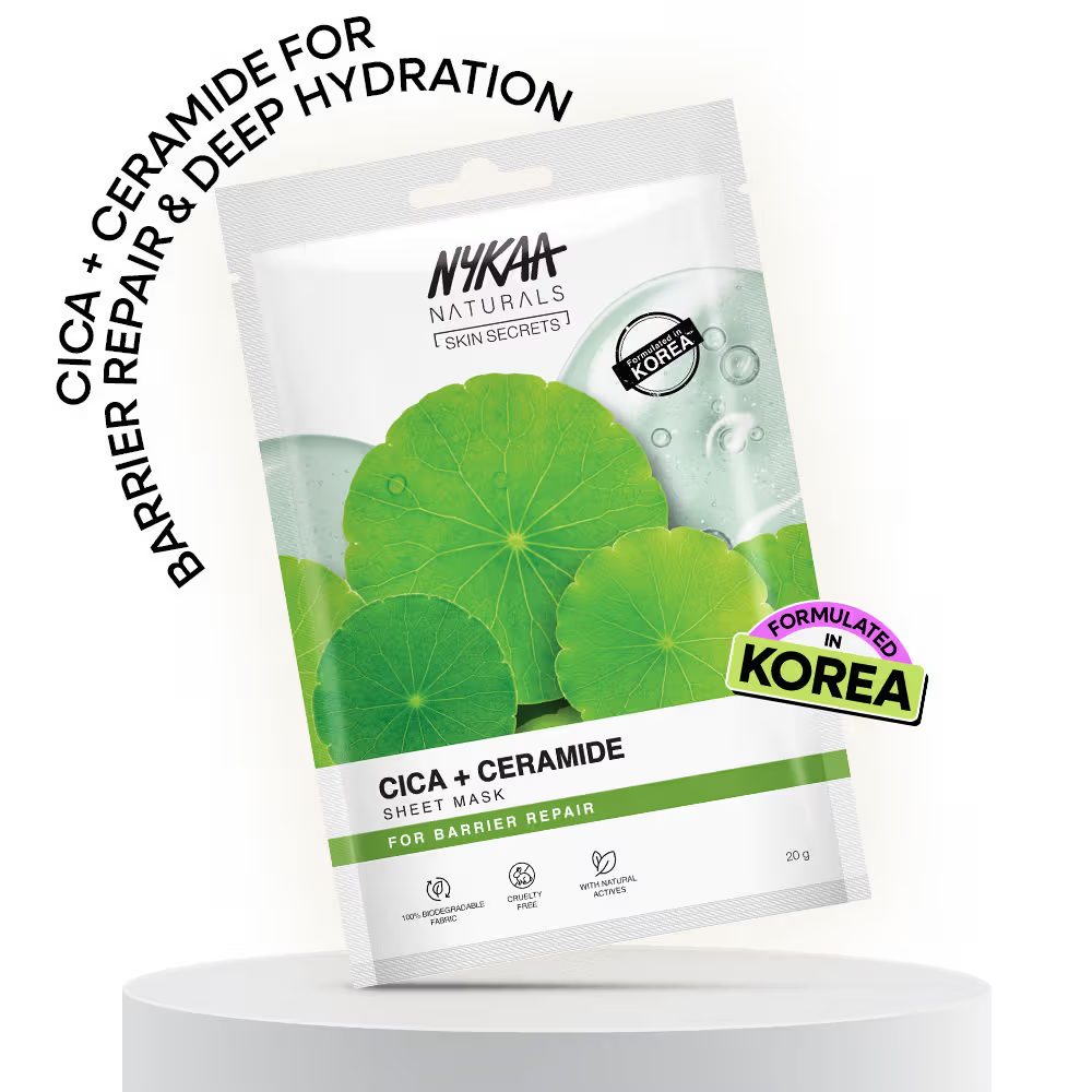 Nykaa Sheet Mask Cica+Ceramide