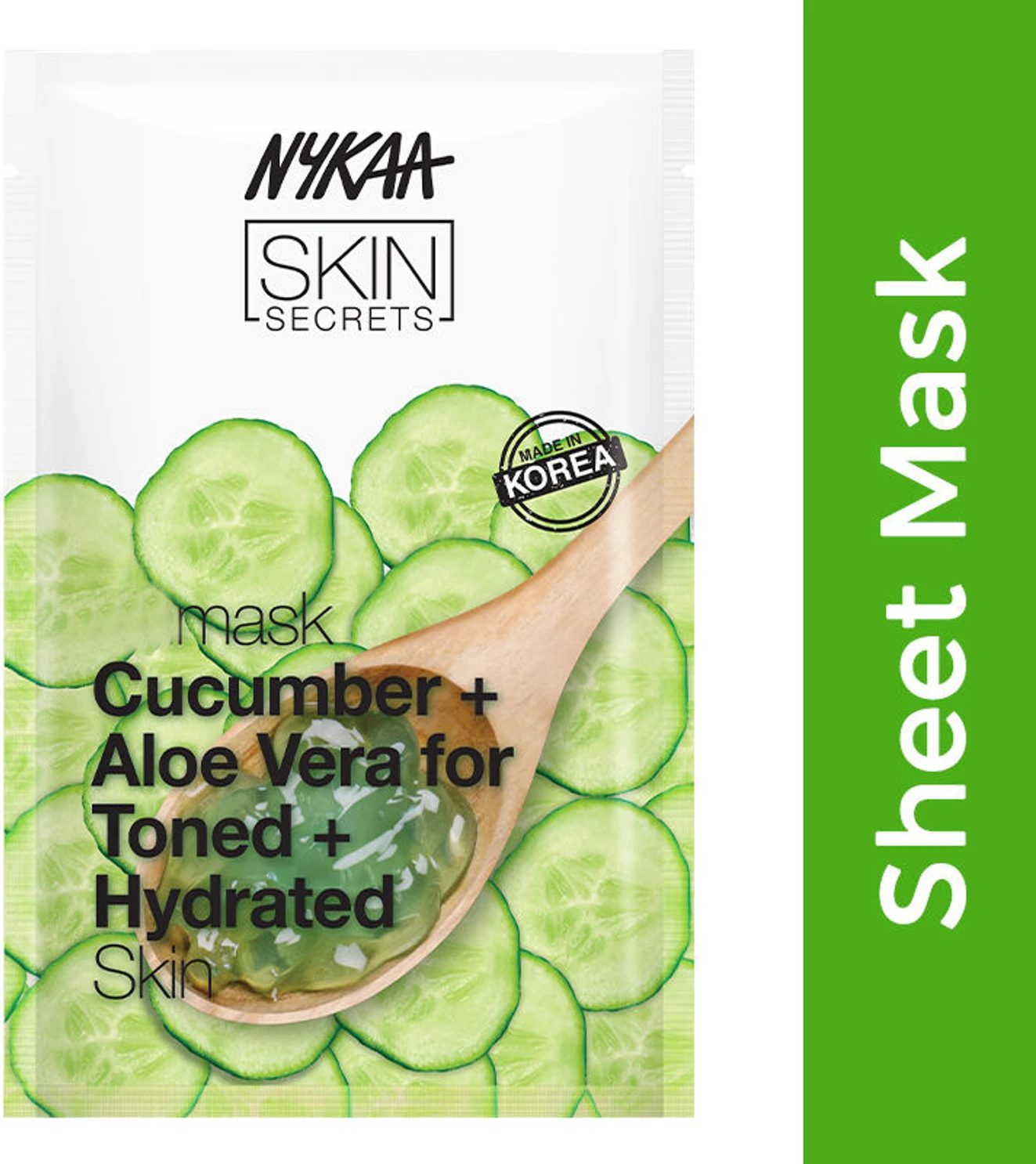 Nykaa Sheet Mask Cucumber Aloe Vera