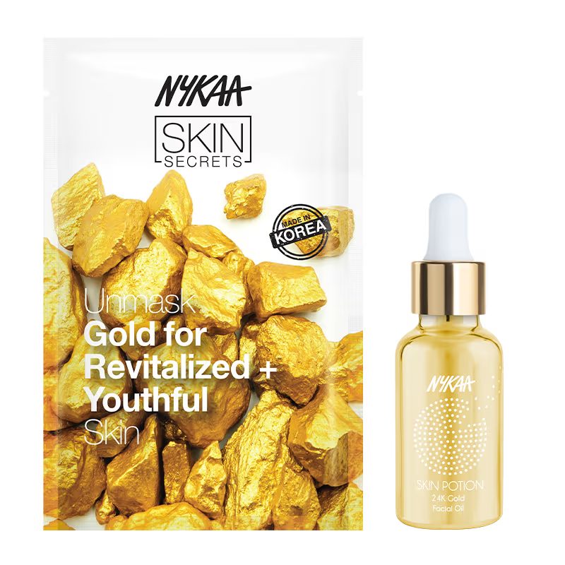 Nykaa Sheet Mask Gold