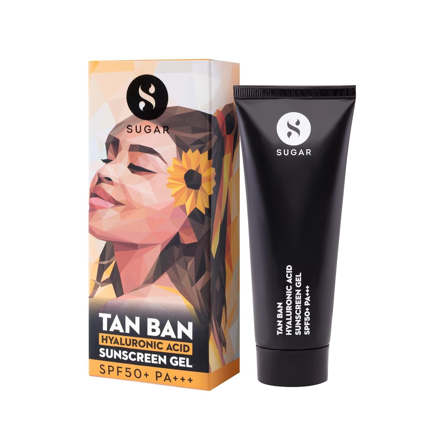 Sugar Tan Ban Hyaloronic Acid Sunscreen Gel Spf 50
