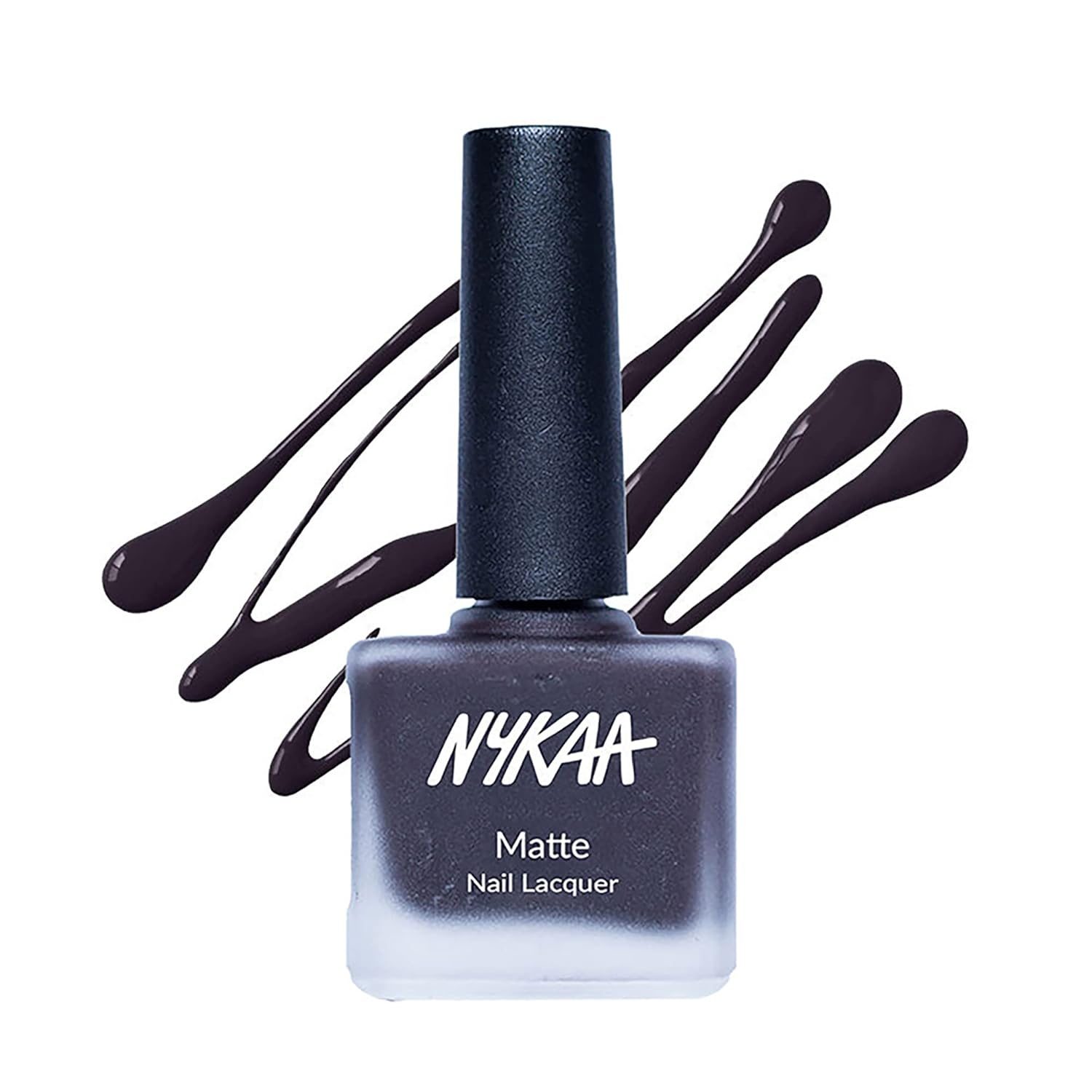Nykaa Matte Nailpolish Black Cherrypie-08 199