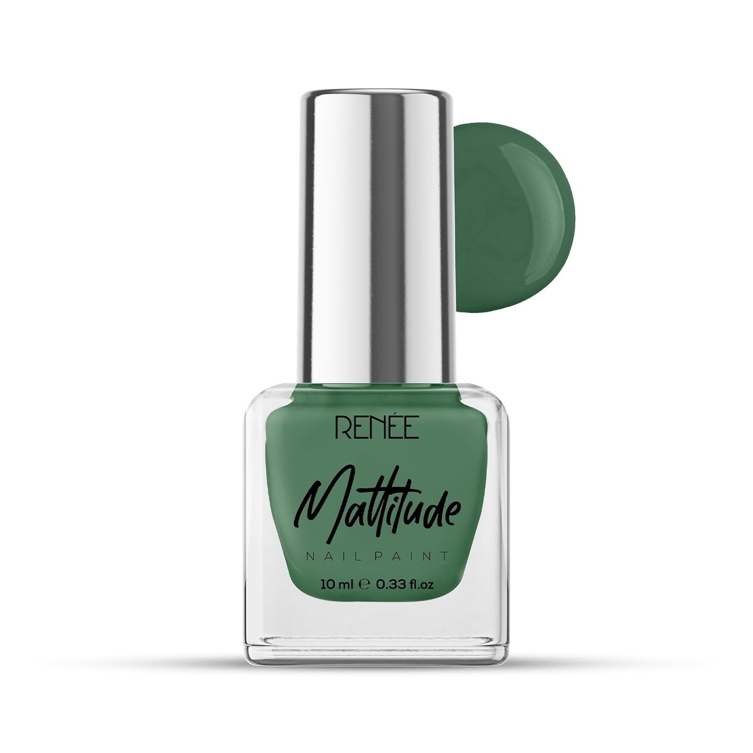 Renee Mattitude Nail Paint Moss Green