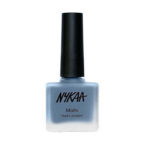 Nykaa Matte Nailpolish Blue Jellybean-128