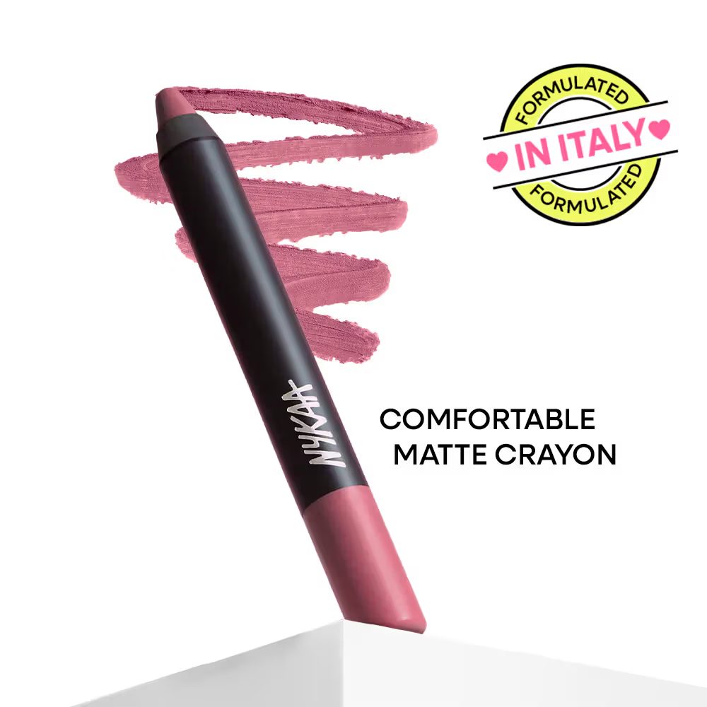 Nykaa Matte Licious Lip Crayon 10