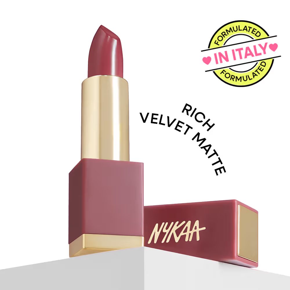 Nykaa Matte Luxe Lipstick-Artistanal Coffee.
