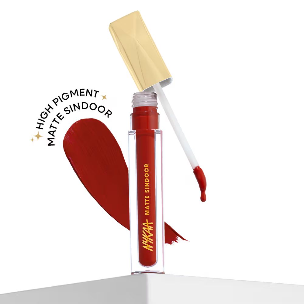 Nykaa Liquid Sindoor-Maroon