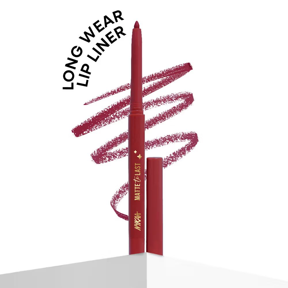 Nykaa Matte To Last Lip Liner-Maharani