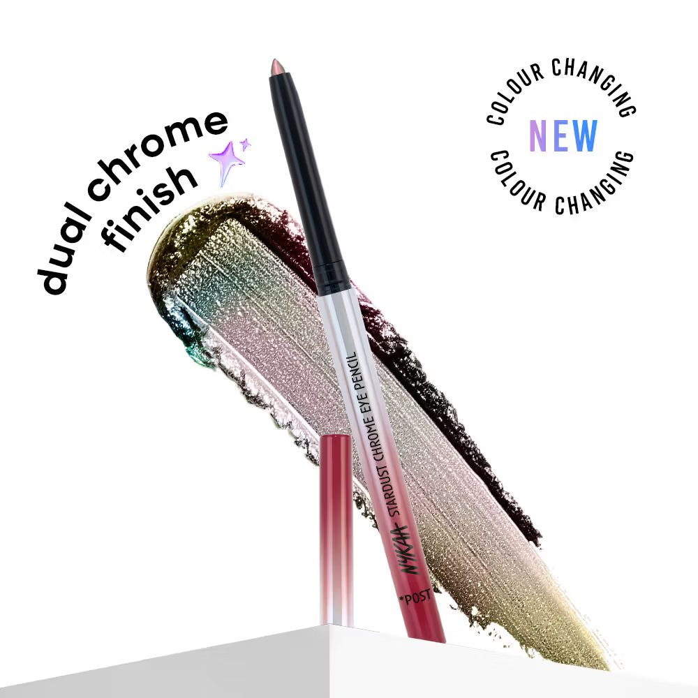 Nykaa Stardust Chrome Eyepencil Post