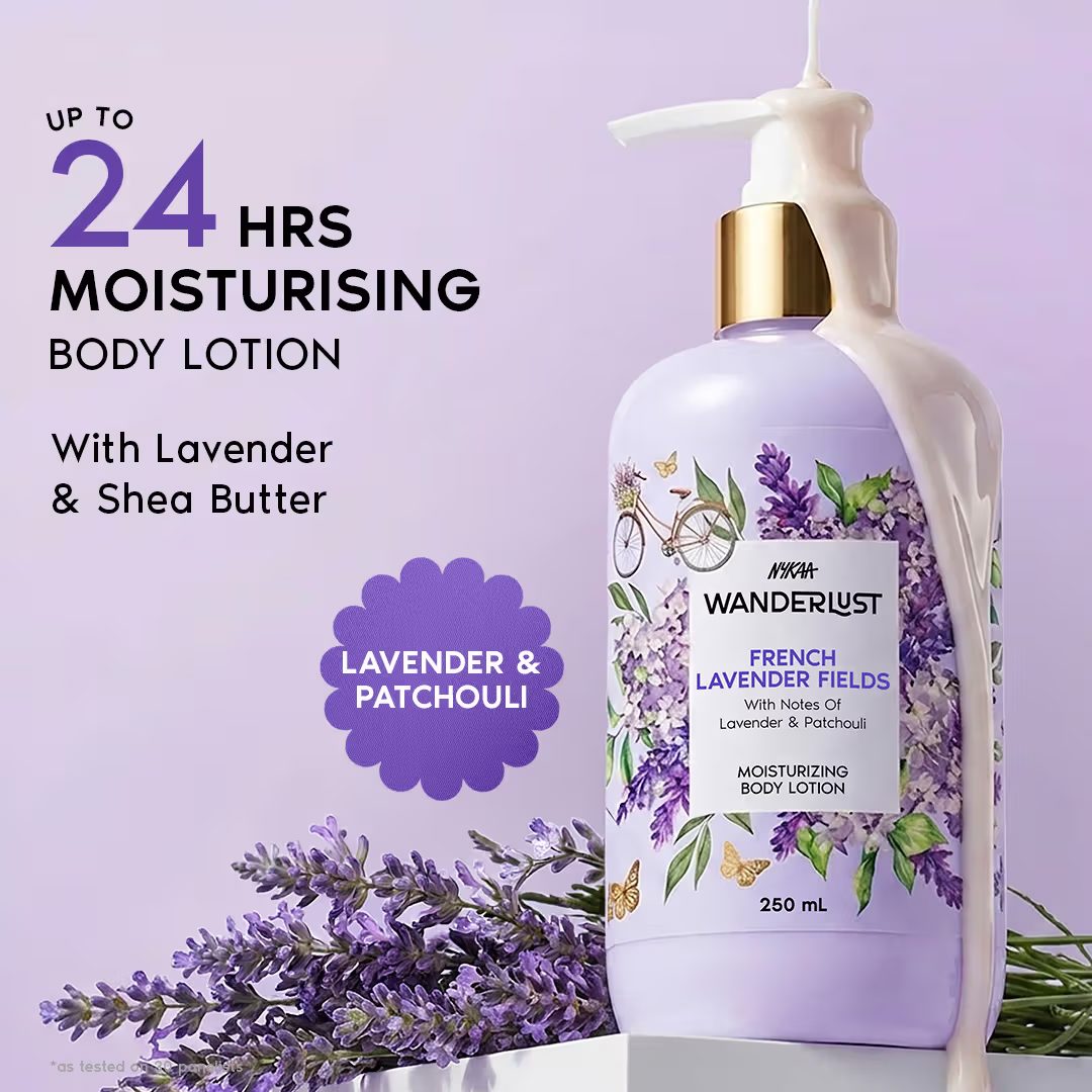 Nykaa Body Milk French Lavender