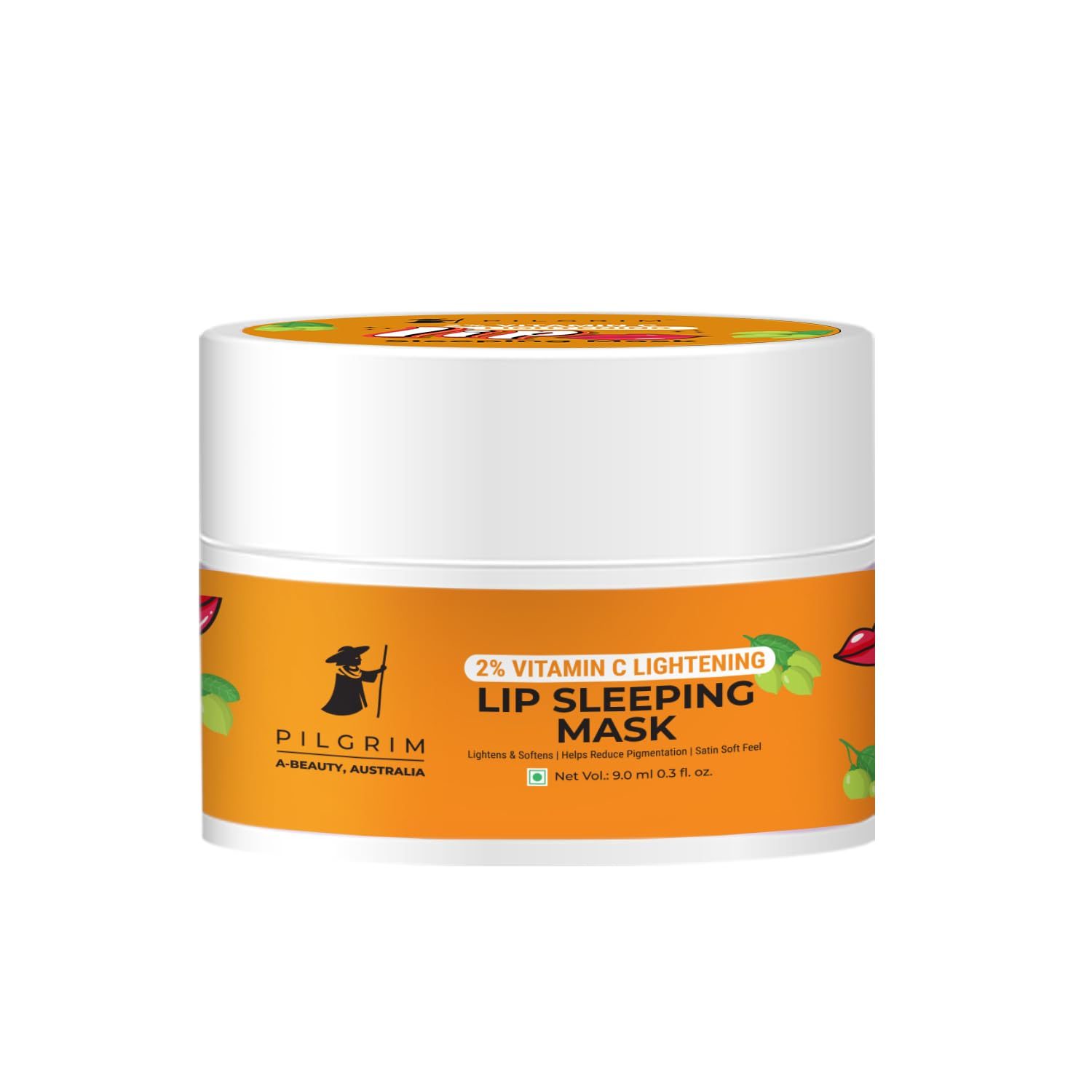 Pilgrim Vita-C Lightening Lip Sleeping Mask