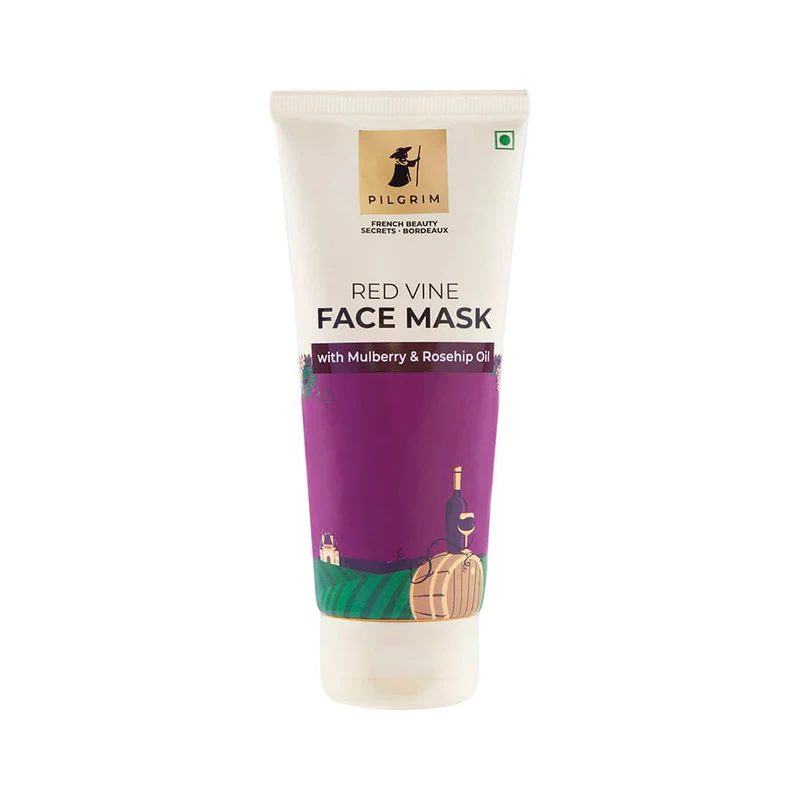 Pilgrim Red Vine Face Mask