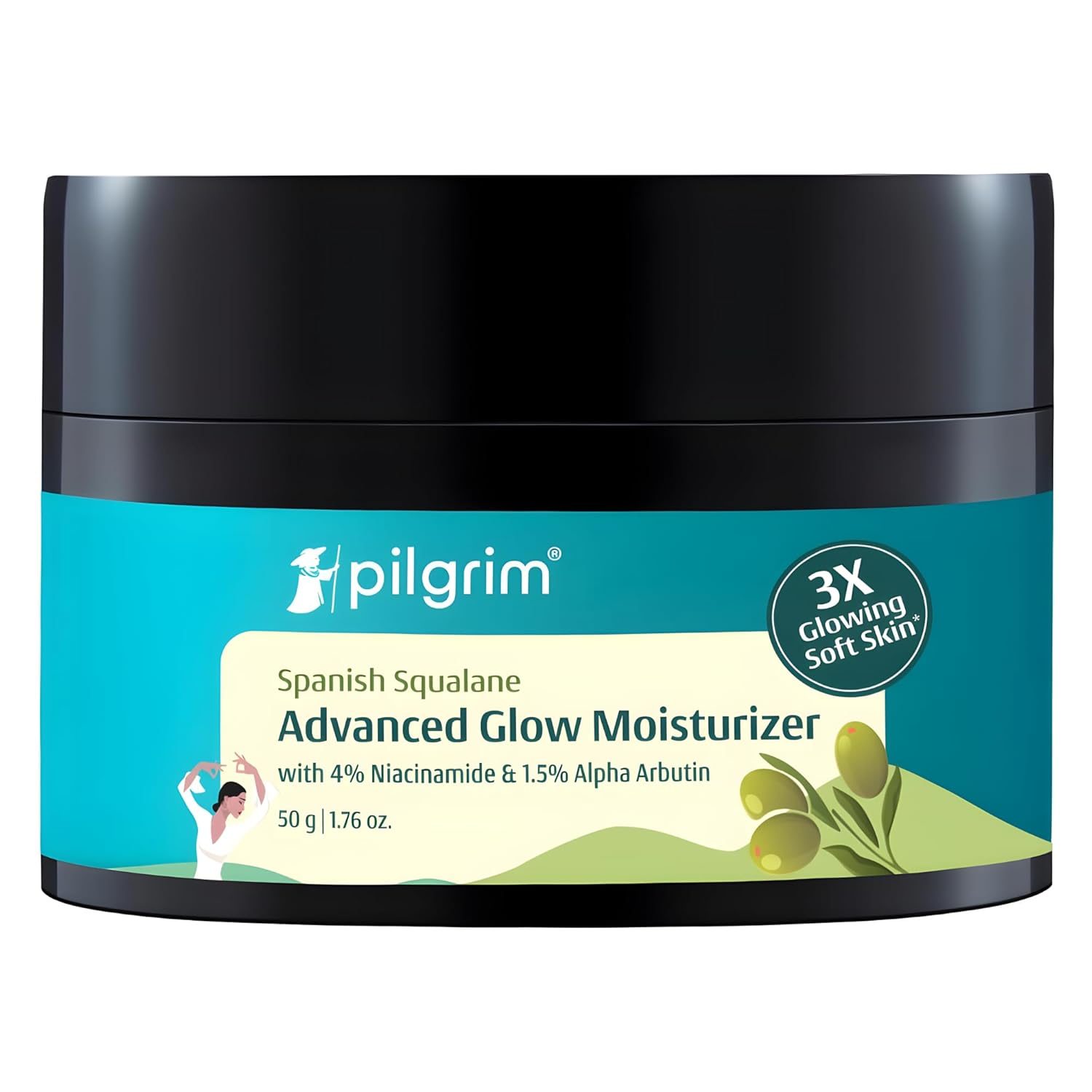 Pilgrim Sqln Glow Moisturizer