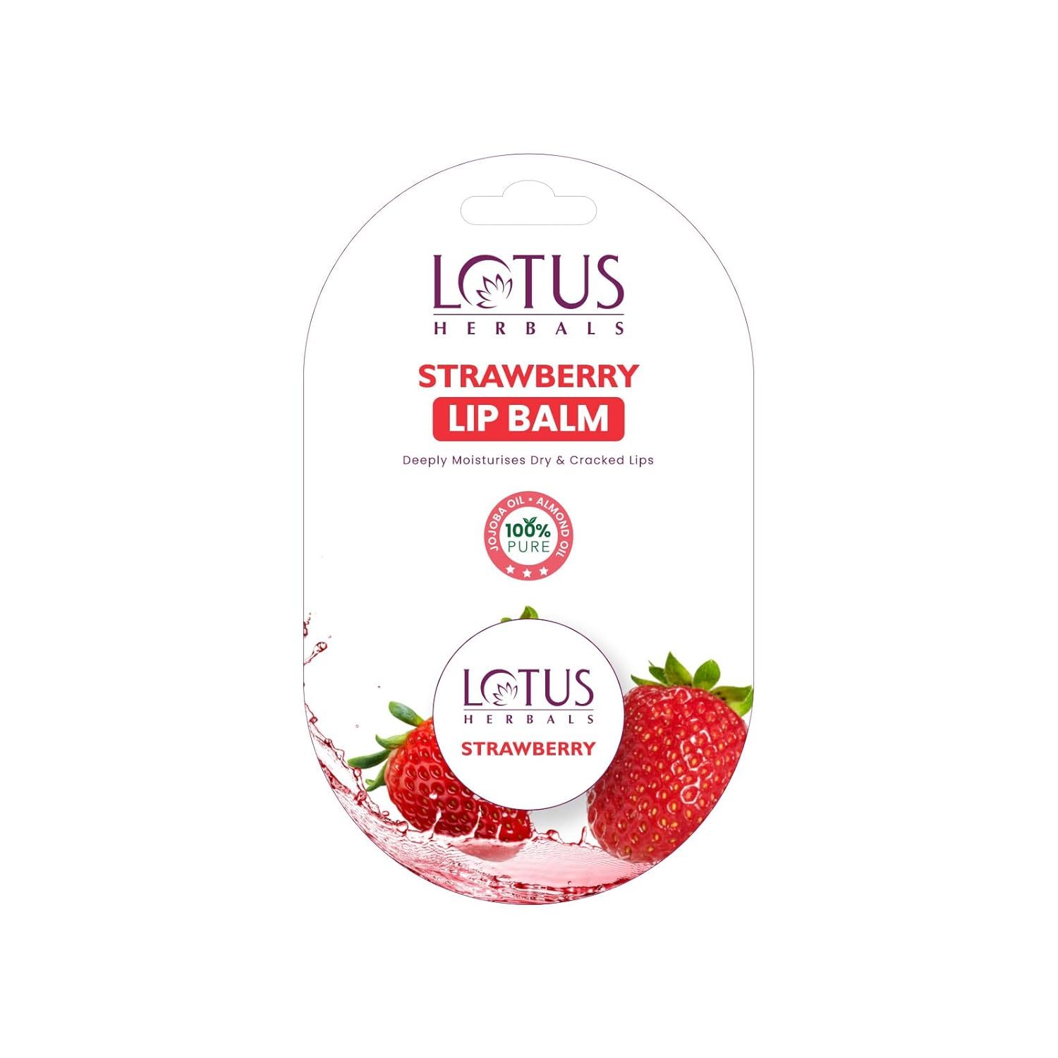 Lotus Strawberry Lip Balm