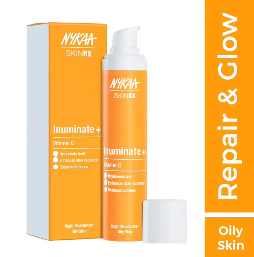 Nykaa Skinrx Vit C Nightoily Skin Moisturizer