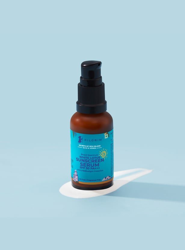 Pilgrim Wht Lotus Sunscreen Serum Spf 30 Pa+++