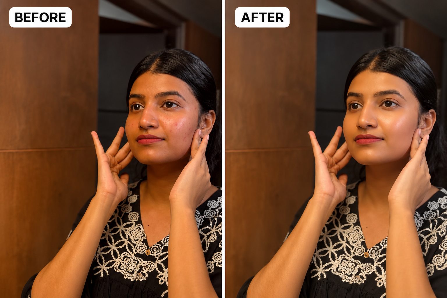 Before and after transformation 2