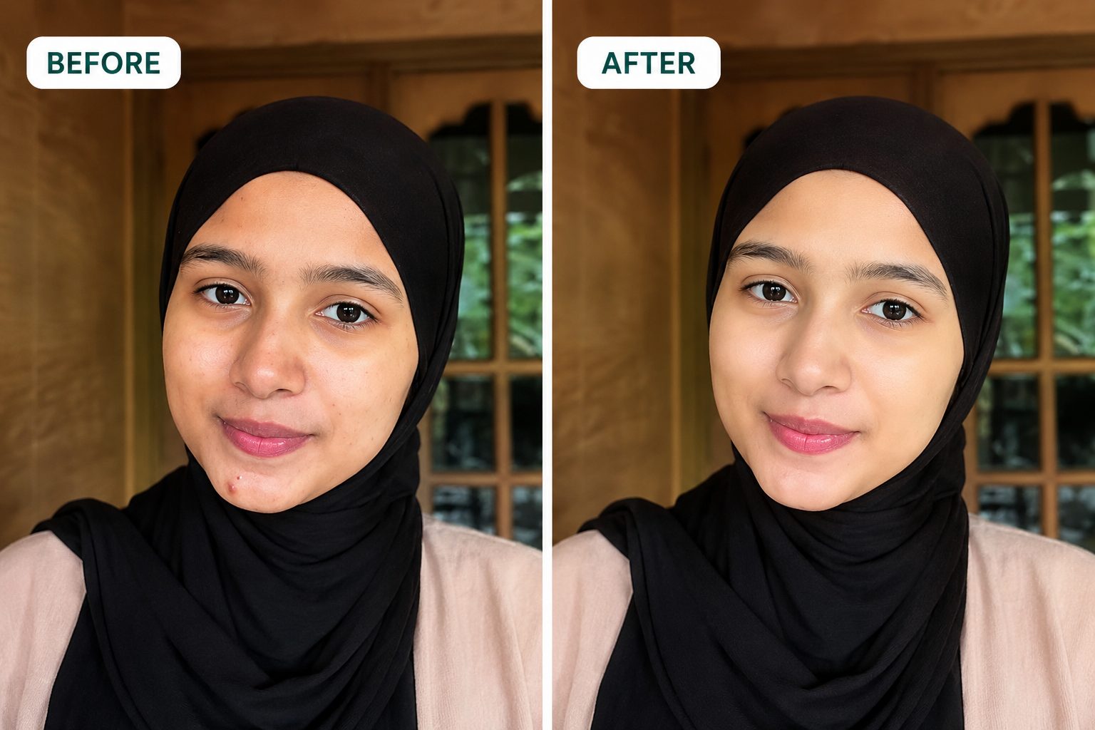 Before and after transformation 4