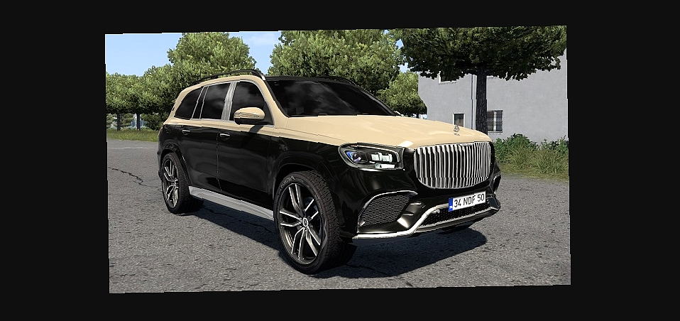 МОД Mercedes-Benz GLS Maybach 2023 v1.6 ДЛЯ EURO TRUCK SIMULATOR 2