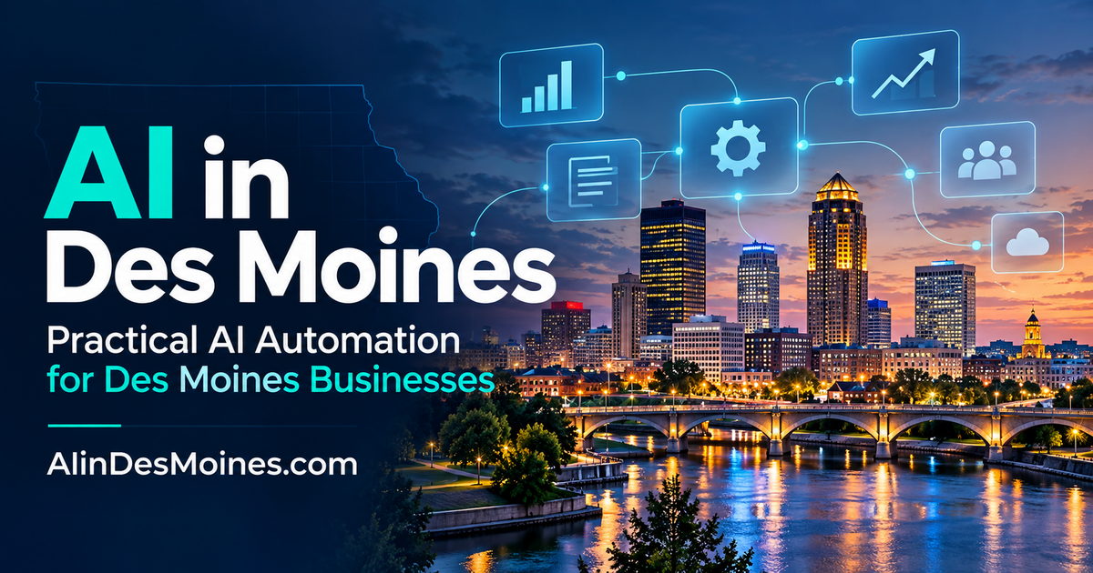 AI in Des Moines in Des Moines, IA