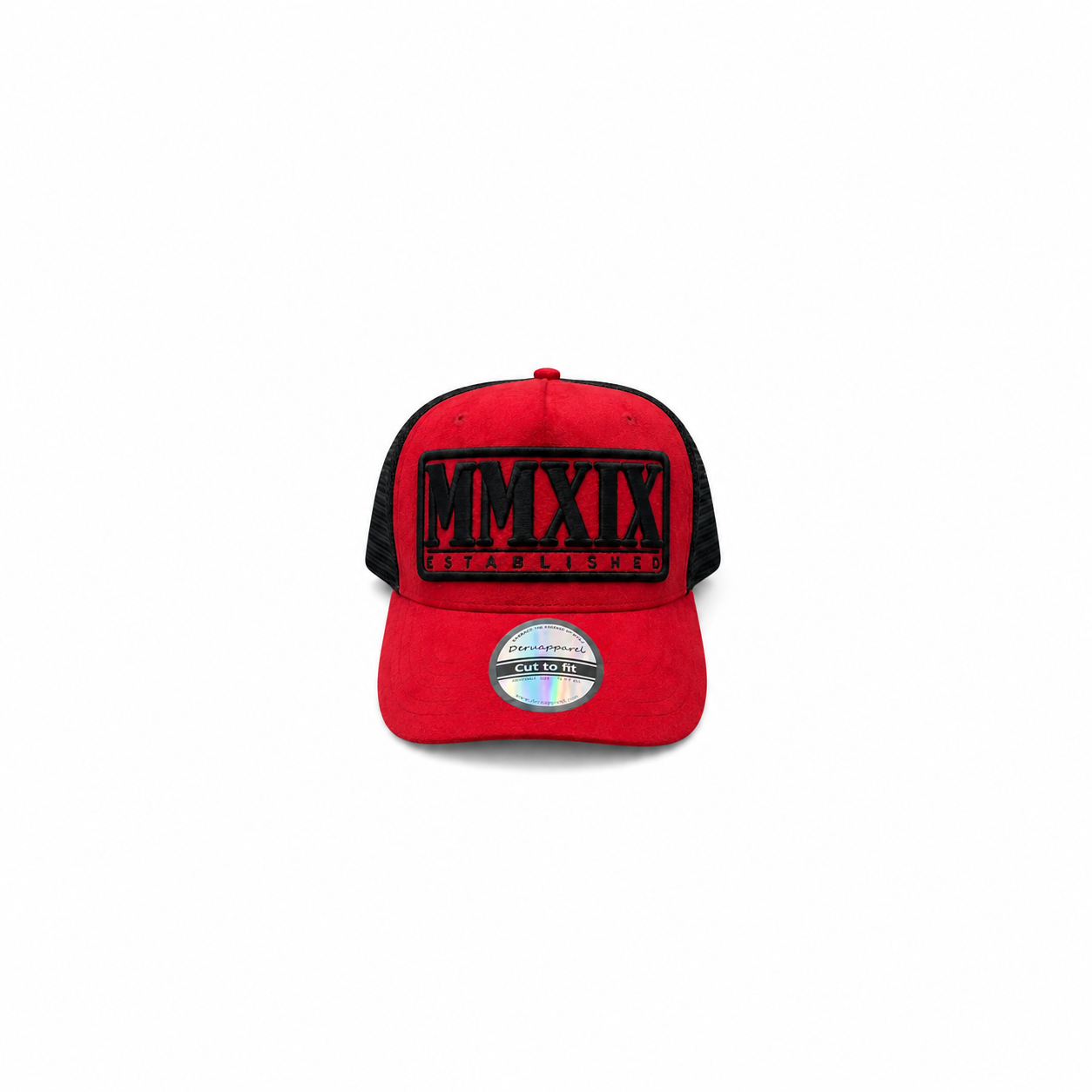 Roman Numerals Black/Red