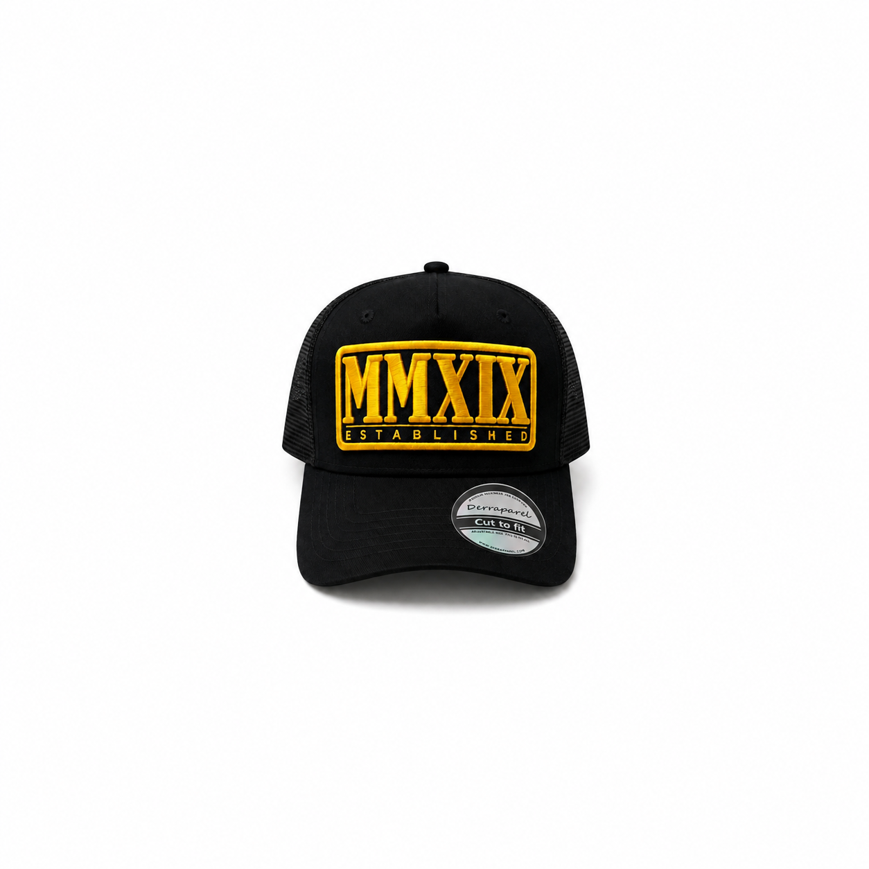 Roman Numerals Black/Yellow