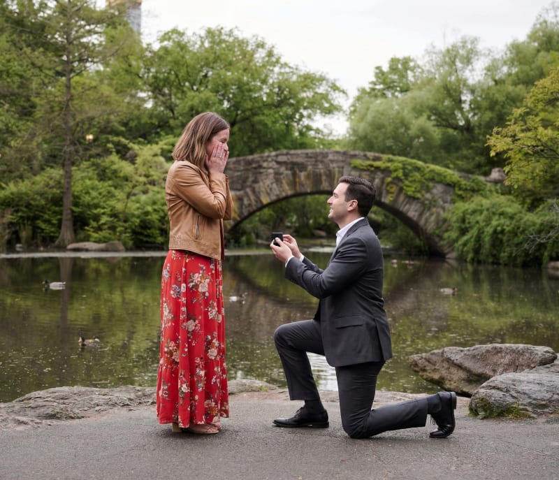 Central Park proposal photography