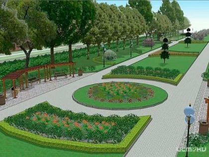 В Дросково разработали дизайн-проект по благоустройству Парка Победы