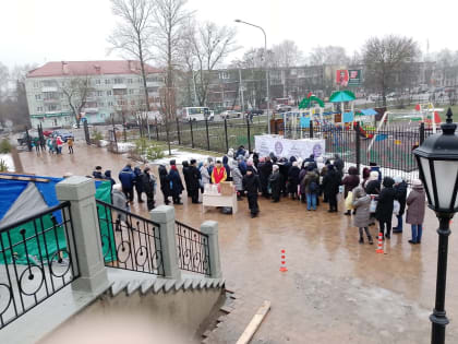 Православные волонтеры помогли орловчанам найти ответы на вопросы о празднике Крещения Господня