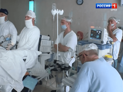 В Орловской области удалили опухоль желудка лапароскопическим способом