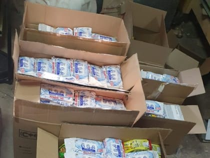 Троицкий храм Орла передал очередную посылку для наших воинов