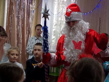 Новогоднее представление в Доме творчества