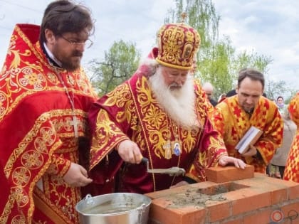 Под Орлом начинается строительство нового храма в честь Николая Чудотворца