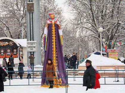 В Орле отменили традиционное сожжение чучела Масленицы