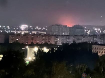 Ночью беспилотник упал в Железнодорожном районе Орла