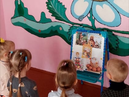 Праздник Пасхи в младшей разновозрастной группе