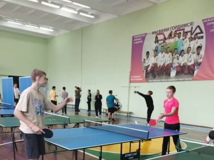 Отремонтированный спортзал школы № 9 города Мценска никогда не пустует