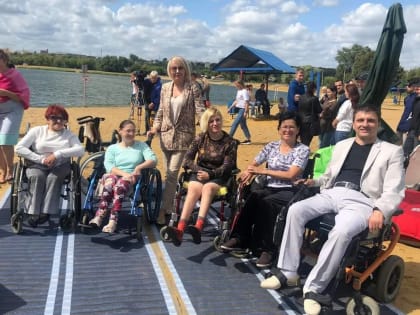 В Орле запретили портить инклюзивный пляж