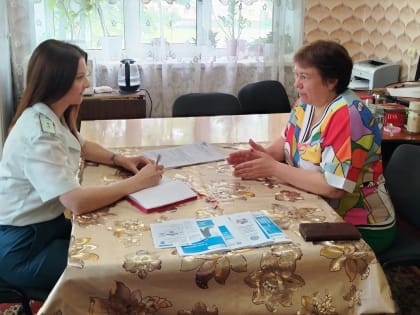 Мобильный налоговый офис работал в Отрадинском сельском поселении