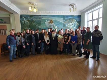 Владыка Тихон встретился со студентами Орловского государственного университета им. И.С. Тургенева