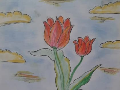 Выставка рисунков «Рисуем Победу».