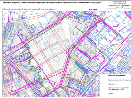 На заседании комитета по строительству обсудили перспективы развития и застройки территории микрорайона № 13 в Орле.