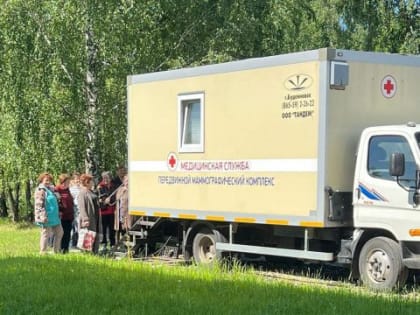 В районах Орловской области женщины могут бесплатно пройти маммографию